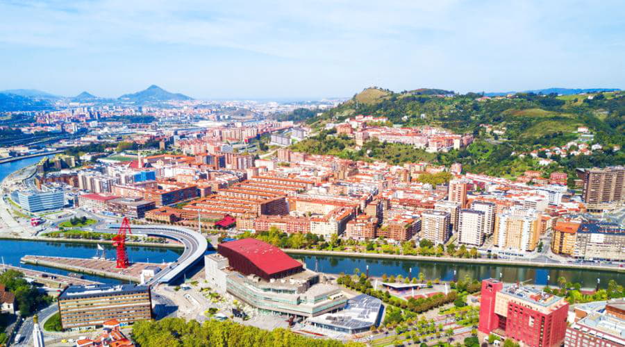 Options de location de voiture de premier choix à Bilbao